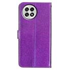 For OnePlus 13 Glitter Powder Flip Leather Phone Case(Purple) - 3
