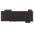 US Version Backlit Laptop Keyboard for Asus FX63 FX63V FX503VM FX503VD ZX63VE FZ63V GL503VS(Red) - 2