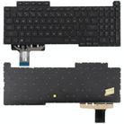 US Version RGB Backlit Laptop Keyboard for Asus ROG Stirx G17 G713 G713Q G713QE G713QY G713QR G713RX G713RS G713RC G713IR G713IH(Black) - 1