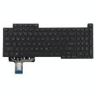 US Version RGB Backlit Laptop Keyboard for Asus ROG Stirx G17 G713 G713Q G713QE G713QY G713QR G713RX G713RS G713RC G713IR G713IH(Black) - 2