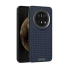 For Huawei Mate 70 Pro / 70 Pro+ ABEEL Ruyi Pattern 6D Micro Relief MagSafe Leather Phone Case(Blue) - 1