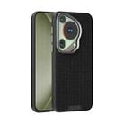 For Huawei Pura 70 Ultra ABEEL Ruyi Pattern 6D Micro Relief MagSafe Leather Phone Case(Black) - 1