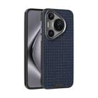 For Huawei Pura 70 ABEEL Ruyi Pattern 6D Micro Relief MagSafe Leather Phone Case(Blue) - 1