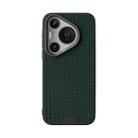 For Huawei Pura 70 ABEEL Ruyi Pattern 6D Micro Relief MagSafe Leather Phone Case(Green) - 2