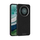 For Huawei Mate 60 ABEEL Ruyi Pattern 6D Micro Relief MagSafe Leather Phone Case(Black) - 1