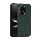 For Huawei nova 14 ABEEL Ruyi Pattern 6D Micro Relief MagSafe Leather Phone Case(Green) - 1