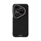 For Huawei Pura 80 Ultra 5G ABEEL Ruyi Pattern 6D Micro Relief MagSafe Leather Phone Case(Black) - 2