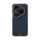 For Huawei Pura 80 Ultra 5G ABEEL Ruyi Pattern 6D Micro Relief MagSafe Leather Phone Case(Blue) - 2