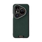 For Huawei Pura 80 Ultra 5G ABEEL Ruyi Pattern 6D Micro Relief MagSafe Leather Phone Case(Green) - 2