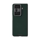 For Honor Magic Vs3 ABEEL Ruyi Pattern 6D Micro Relief MagSafe Leather Phone Case(Green) - 2