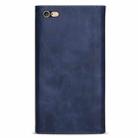 For iPhone 6 Skin Feel Zipper Horizontal Flip Leather Case with Holder & Card Slots & Photo Frame & Lanyard & Long Rope(Blue) - 2