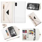 For iPhone XR Skin Feel Zipper Horizontal Flip Leather Case with Holder & Card Slots & Photo Frame & Lanyard & Long Rope(White) - 1