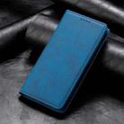 For Samsung Galaxy S25 FE 5G Business Solid Color Magnetic RFID Leather Phone Case(Blue) - 2