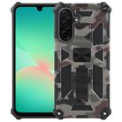 For Samsung Galaxy A26 5G Camouflage Armor Kickstand TPU Hybrid PC Magnetic Phone Case(Army Green) - 1