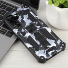 For Samsung Galaxy A26 5G Camouflage Armor Kickstand TPU Hybrid PC Magnetic Phone Case(Grey) - 2
