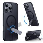 For iPhone 16 Pro Rotating Bar Holder Magnetic MagSafe Phone Case(Black) - 2