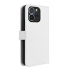 For Fossibot S1 5G Diamond Texture Leather Phone Case(White) - 3