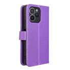 For Fossibot S1 5G Diamond Texture Leather Phone Case(Purple) - 3