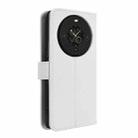 For Fossibot S3 Pro Diamond Texture Leather Phone Case(White) - 3