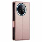 For vivo Y39 5G Side Buckle Magnetic Frosted Leather Phone Case(Rose Gold) - 3