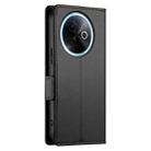For vivo Y39 5G Side Buckle Magnetic Frosted Leather Phone Case(Black) - 3