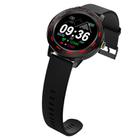 S18 1.3 inch TFT Screen IP67 Waterproof Smart Watch Bracelet, Support Sleep Monitor / Heart Rate Monitor / Blood Pressure Monitoring(Black Red) - 1