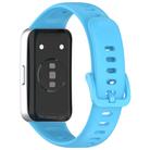 For Huawei Band 10 / 9 / 8 Kalebol Colorful Buckle Silicone Watch Strap(Sky Blue) - 2