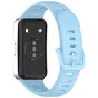 For Huawei Band 10 / 9 / 8 Kalebol Colorful Buckle Silicone Watch Strap(Cloud Blue) - 2