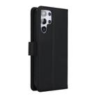 For Samsung Galaxy S25 Ultra 5G Multi-Card Wallet RFID Leather Phone Case(Black) - 3