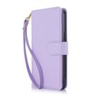 For Samsung Galaxy S25 Ultra 5G Multi-Card Wallet RFID Leather Phone Case(Light Purple) - 2