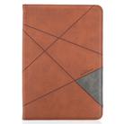 For Amazon Kindle Fire HD8 (2020) Rhombus Texture Horizontal Flip Magnetic Leather Case with Holder & Card Slots(Brown) - 2
