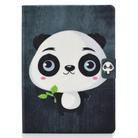 For iPad Air 2022 / 2020 10.9 Electric Pressed Colored Drawing Horizontal Flip Leather Case with Holder & Card Slots & Sleep / Wake-up Function(Panda) - 2