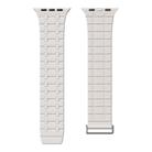 For Apple Watch 46mm / 49mm / 45mm / 44mm Kalebol Magnetic Silicone Watch Strap(Starlight) - 3