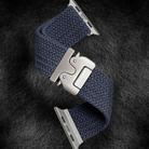 For Apple Watch 42mm / 41mm / 40mm / 38mm Kalebol Wide Umbrella Braided Strap(Dark Blue) - 3