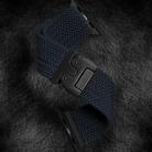 For Apple Watch 42mm / 41mm / 40mm / 38mm Kalebol Wide Umbrella Braided Strap(Midnight Blue) - 3
