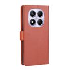 For Redmi Note 14 Pro 4G Global 3-Card Slots Multifunctional Leather Phone Case(Brown) - 3
