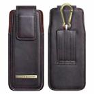 PULOKA PU Folding Phone Waist Bag(Brown) - 1
