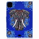 For iPad Air 2022 / 2020 10.9 Electric Pressed Colored Drawing Horizontal Flip Leather Case with Holder & Card Slots & Sleep / Wake-up Function(National Elephant) - 3