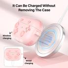 For AirPods Pro Game Console Style Wireless Earphone Silicone Case(Pink) - 3