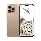 A88A / i16 Pro Max, 6GB+64GB, 6.6 inch Android 12 MTK6762 Helio G25 Octa Core, NFC, OTG, Network: 4G, Dual SIM, Plug:UK Plug(Desert Gold) - 1