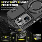 For OPPO Reno13 F 5G Sliding Camshield Ring Holder Phone Case(Black) - 2