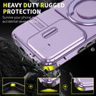 For Honor 400 Pro Global 160.8mm Sliding Camshield Ring Holder Phone Case(Purple) - 2
