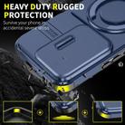 For Honor 400 Pro Global 160.8mm Sliding Camshield Ring Holder Phone Case(Blue) - 2