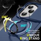 For Honor 400 Pro Global 160.8mm Sliding Camshield Ring Holder Phone Case(Blue) - 3
