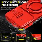 For Honor 400 Lite Global Sliding Camshield Ring Holder Phone Case(Red) - 2