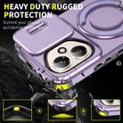 For Honor 400 Global 156.5mm Sliding Camshield Ring Holder Phone Case(Purple) - 2