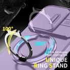 For Honor 400 Global 156.5mm Sliding Camshield Ring Holder Phone Case(Purple) - 3