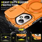 For Honor 400 Global 156.5mm Sliding Camshield Ring Holder Phone Case(Orange) - 2