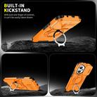 For Honor 400 Global 156.5mm Sliding Camshield Ring Holder Phone Case(Orange) - 3