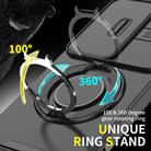 For vivo V40 Lite 5G Sliding Camshield Ring Holder Phone Case(Blue) - 3